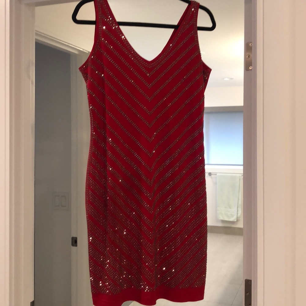 Cache Studded Dress
